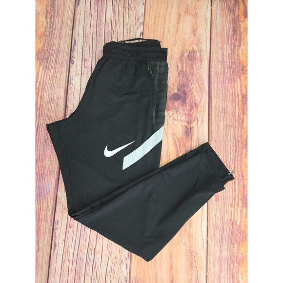 Nike Dri-FIT Womens Slim Fit Black Jogger Capri Pants Large - Picture 3 of 9